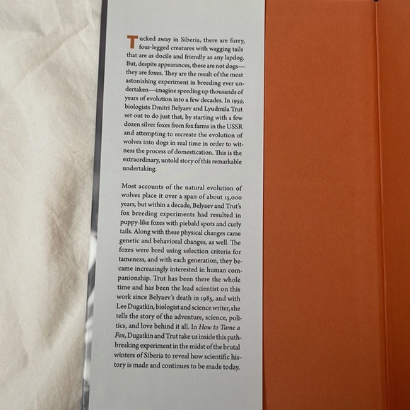 How to tame a fox (and build a dog) hardcover book - Picture 3 of 4
